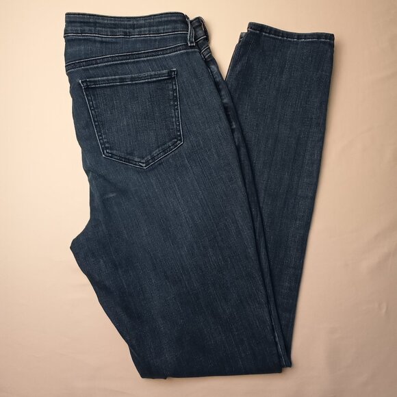 NYDJ Jeans Size 10 Alina Legging Mid Rise Skinny Leg Medium Wash - Picture 1 of 10